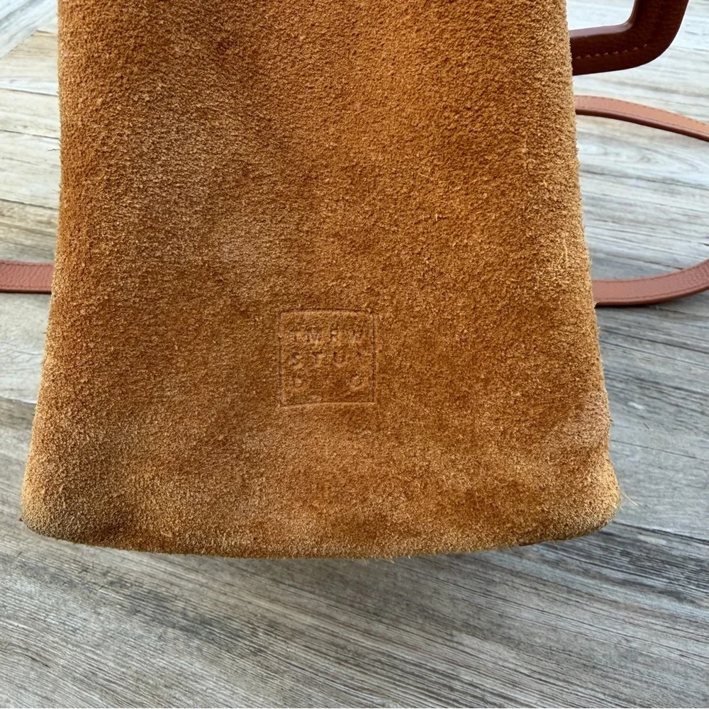 Anthropologie TMRW Studio‎ Antonio Suede Leather Crossbody Tote